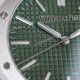 OR Factory 1-1 Best Edition Audemars Piguet Royal Oak 50th 15510st Watch Green Dial Stainless Steel (8)_th.jpg